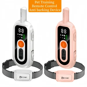 Training Collar for Dog Rechargeable Training Collar to assist in Automatic Bark control with a 3300ft Range