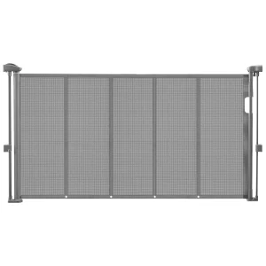 SucceBuy Retractable Doggy Gate 34in Tall and Extends Wide. Easy to Install!