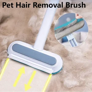 3 in 1 Pet Hair Remover Brush Long Handle