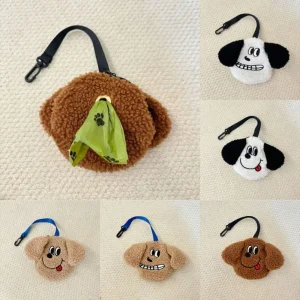 Cute Pet Waste Bag Dispenser with Buckle