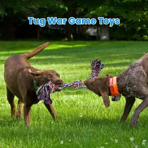 Indestructible and Durable Knot / Tug of War Chew Toy