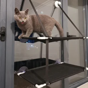 Hanging Window Double-Layer Pet Hammock