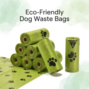 Biodegradable Dog & Cat Poop Bags – Scented & Leakproof
