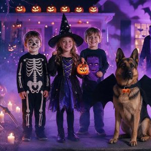 Halloween Bat Wing Dog Costume - Thumbnail Image 9