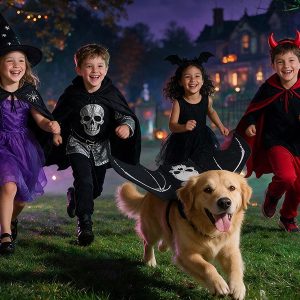 Halloween Bat Wing Dog Costume - Thumbnail Image 11