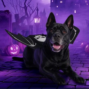 Halloween Bat Wing Dog Costume - Thumbnail Image 12