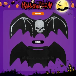 Halloween Bat Wing Dog Costume - Thumbnail Image 4
